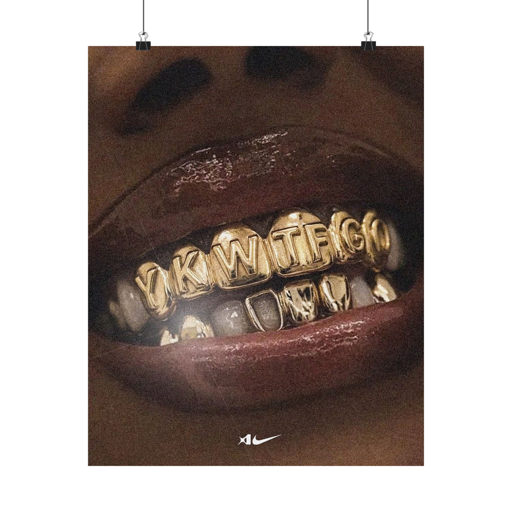 A'ja Wilson YKWTFGO Satin Posters (210gsm)