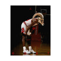 Michael Jordan GOAT Poster – Satin Art Print