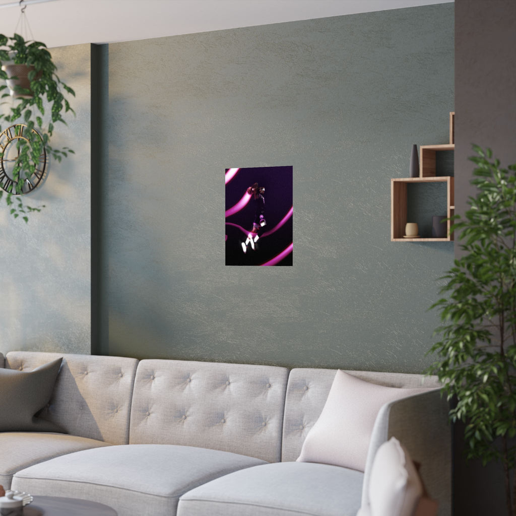 Anthony Edwards: Dunk Satin Art Poster