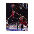 Michael Jordan x Derrick Rose | Satin Poster
