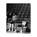 Westbrook & Shai "Passing the Torch" (Black and White) | 16x20 Satin Art Print