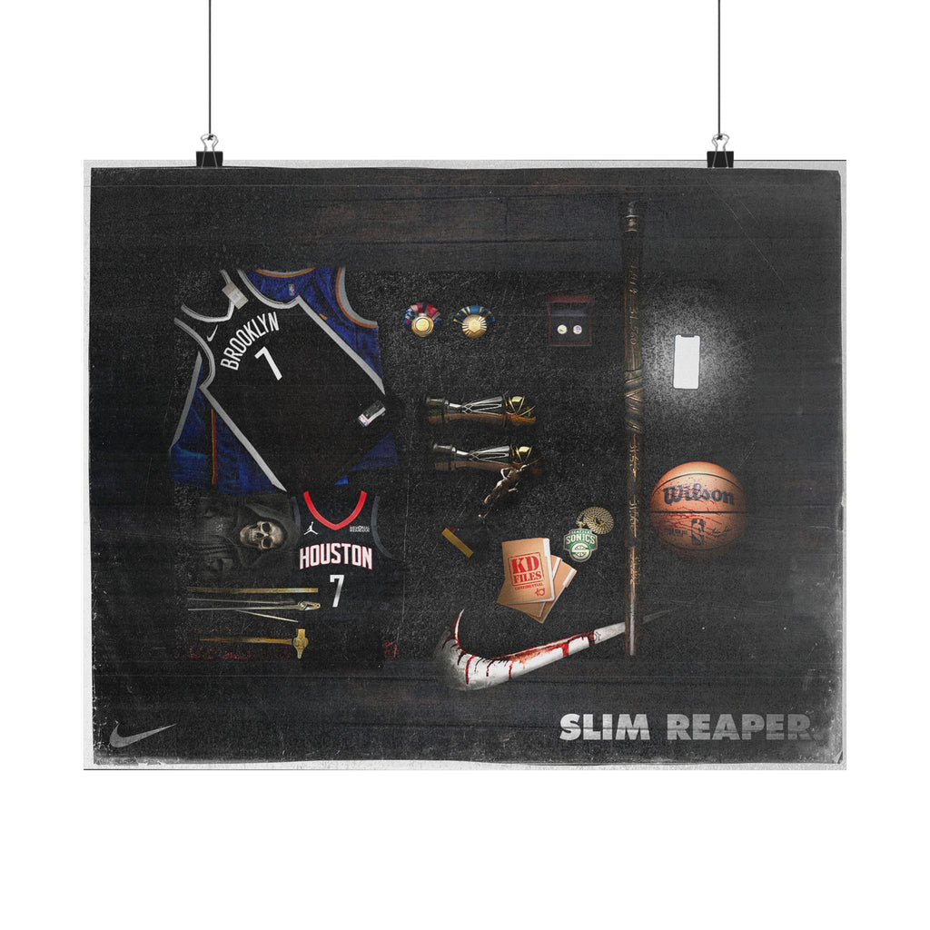 KD Files: Kevin Durant "Slim Reaper" | 16x20 Satin Art Print