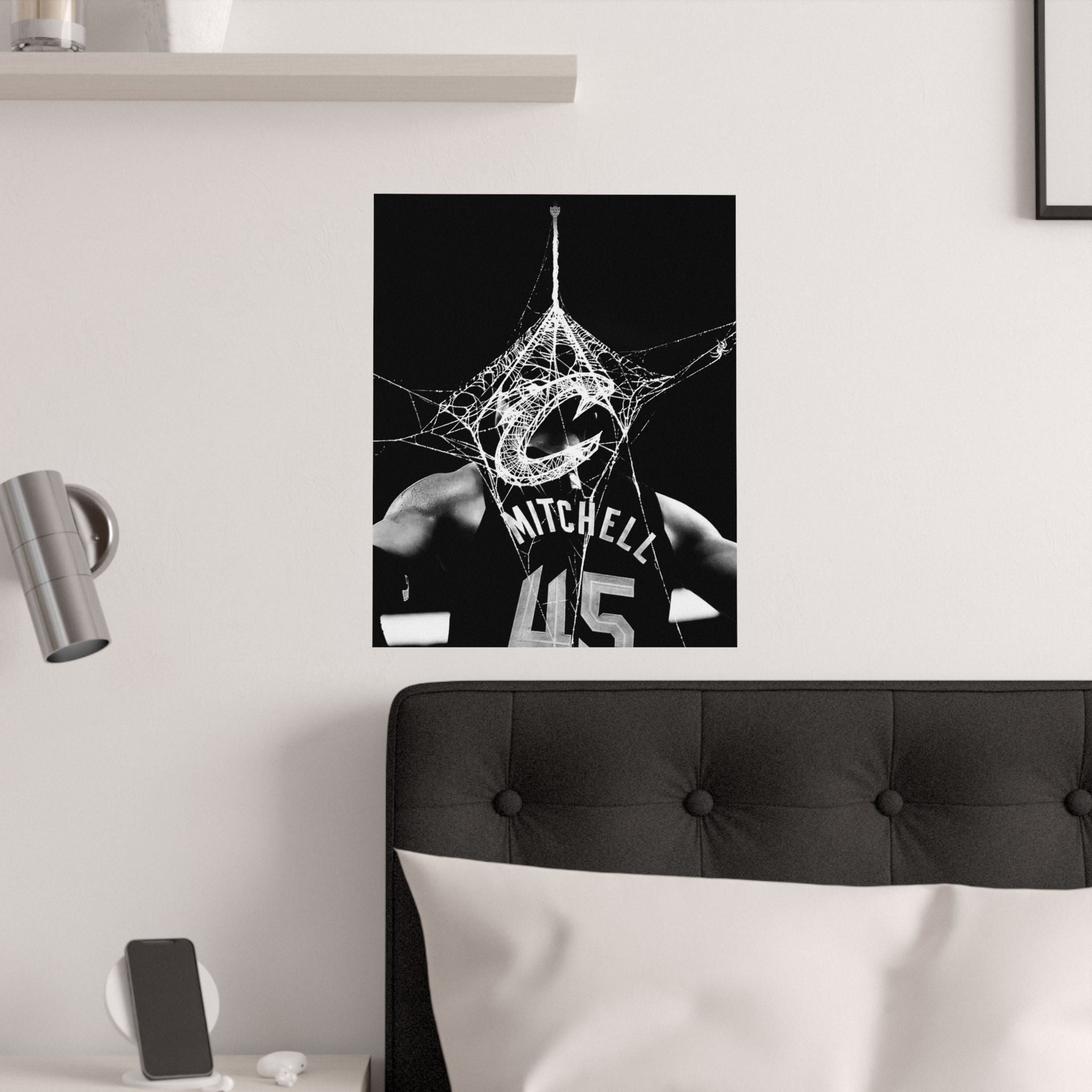 Donovan Mitchell "Spida" Cleveland Tribute Poster