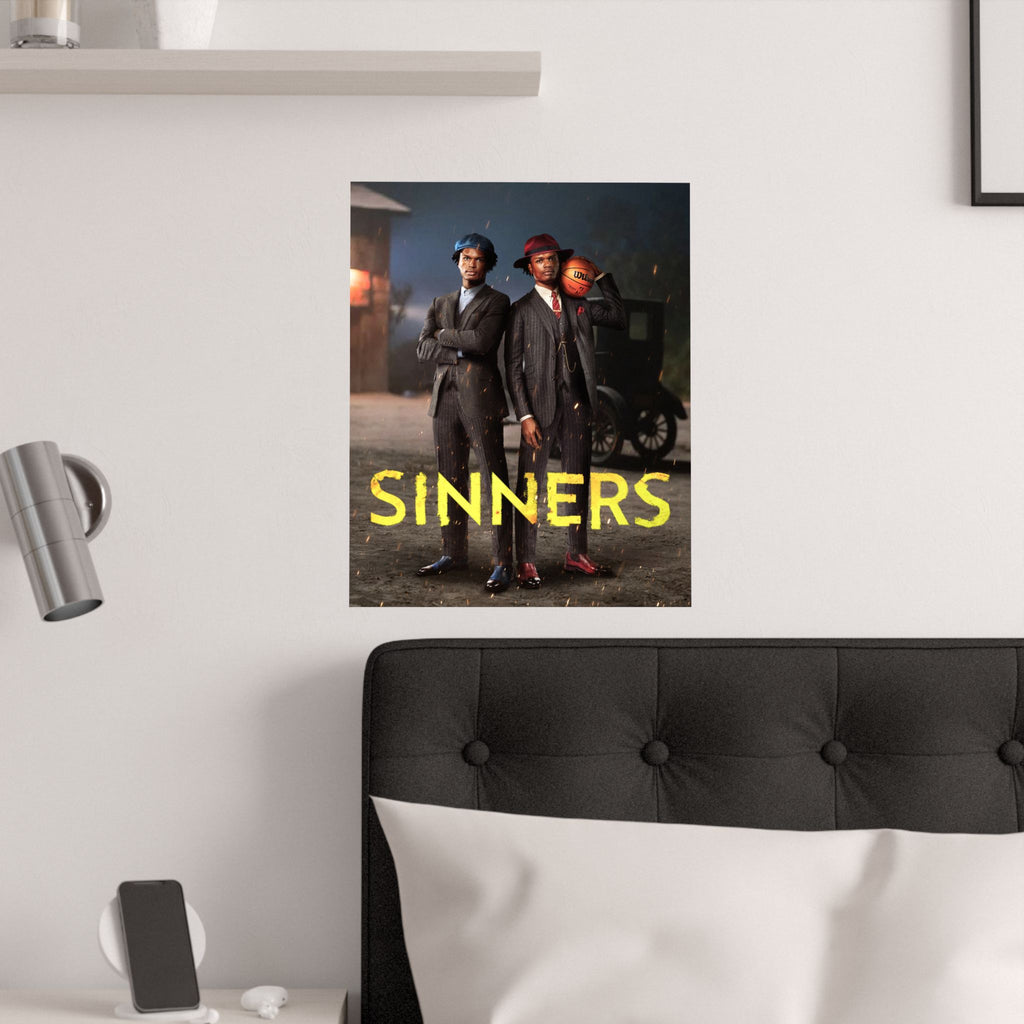 Thompson Twins x Sinners| 16x20 Satin Art Print