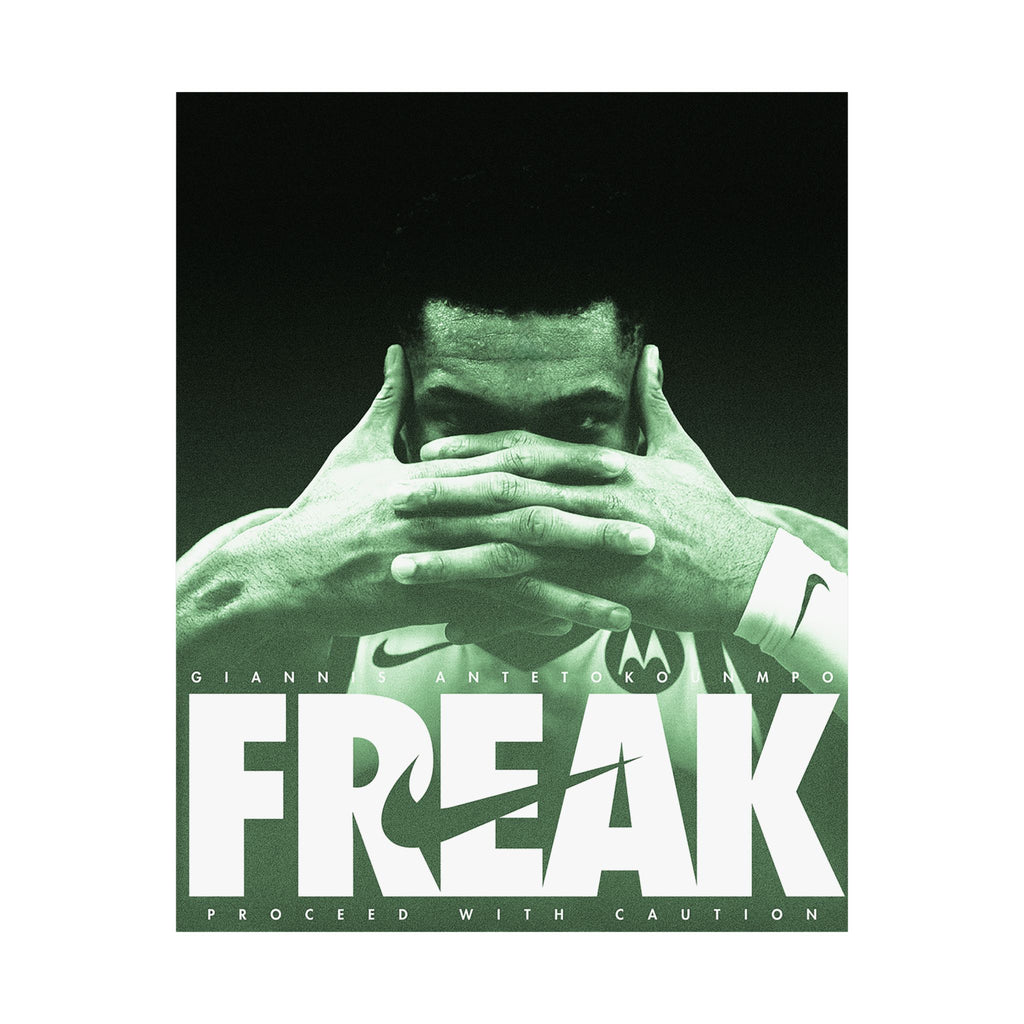 'FREAK' Giannis Antetokounmpo (MONOCHROME) {clean}