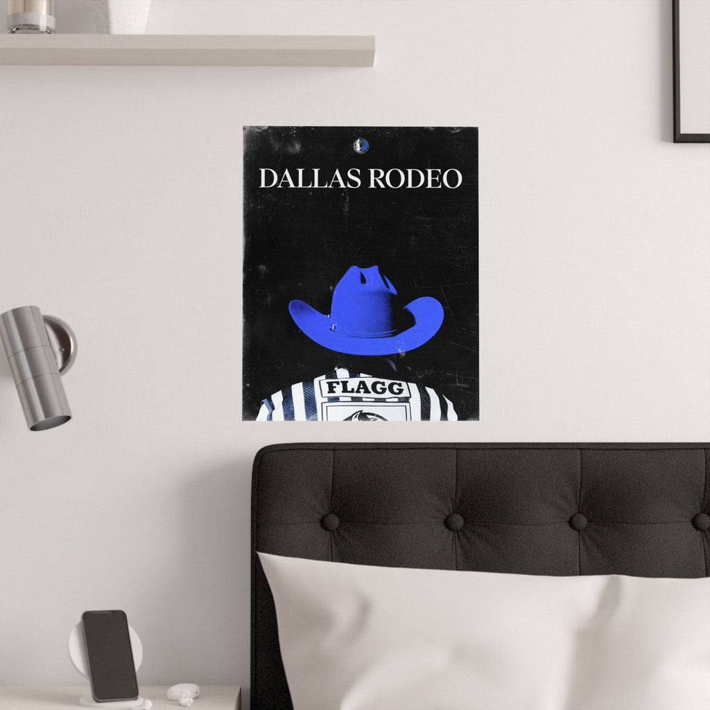 Cooper Flagg "Dallas Rodeo" Concept Poster | 16x20 Satin Art Print