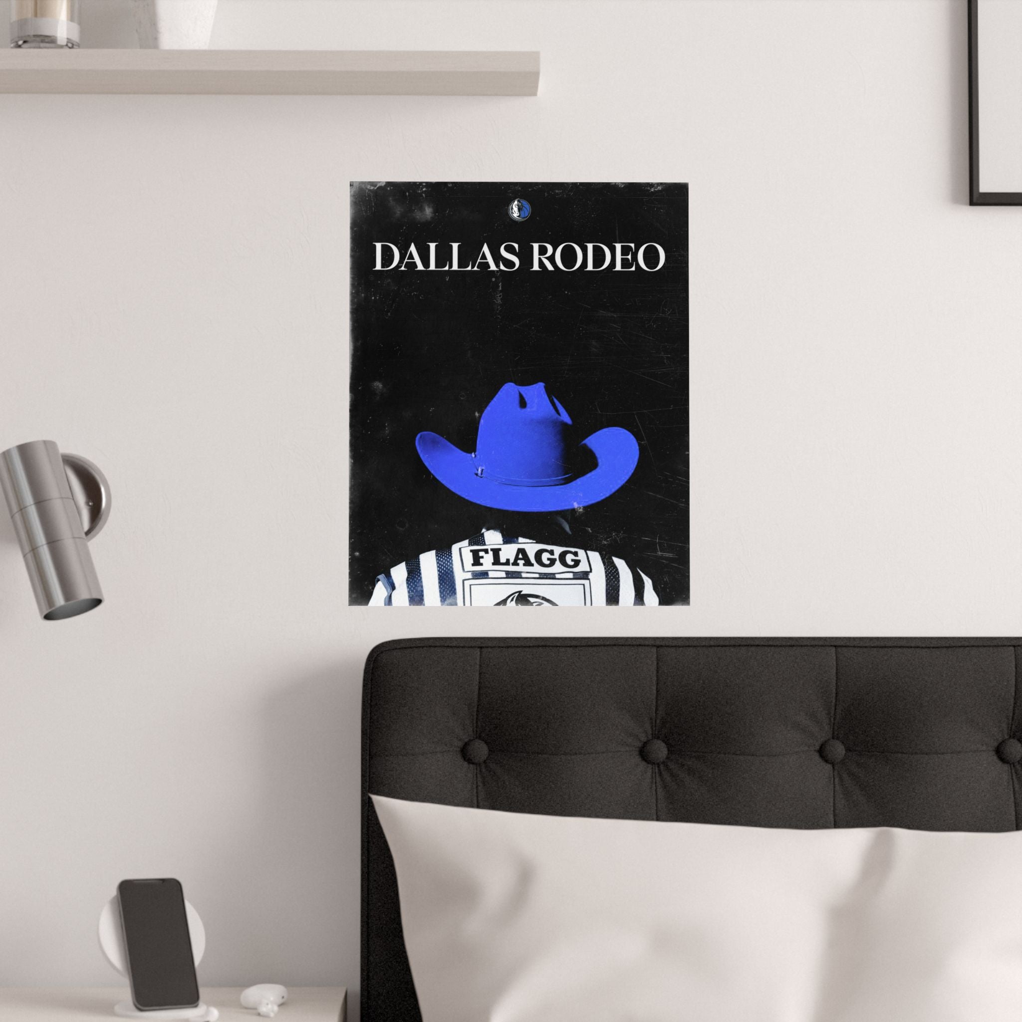 Cooper Flagg "Dallas Rodeo" Concept Poster | 16x20 Satin Art Print