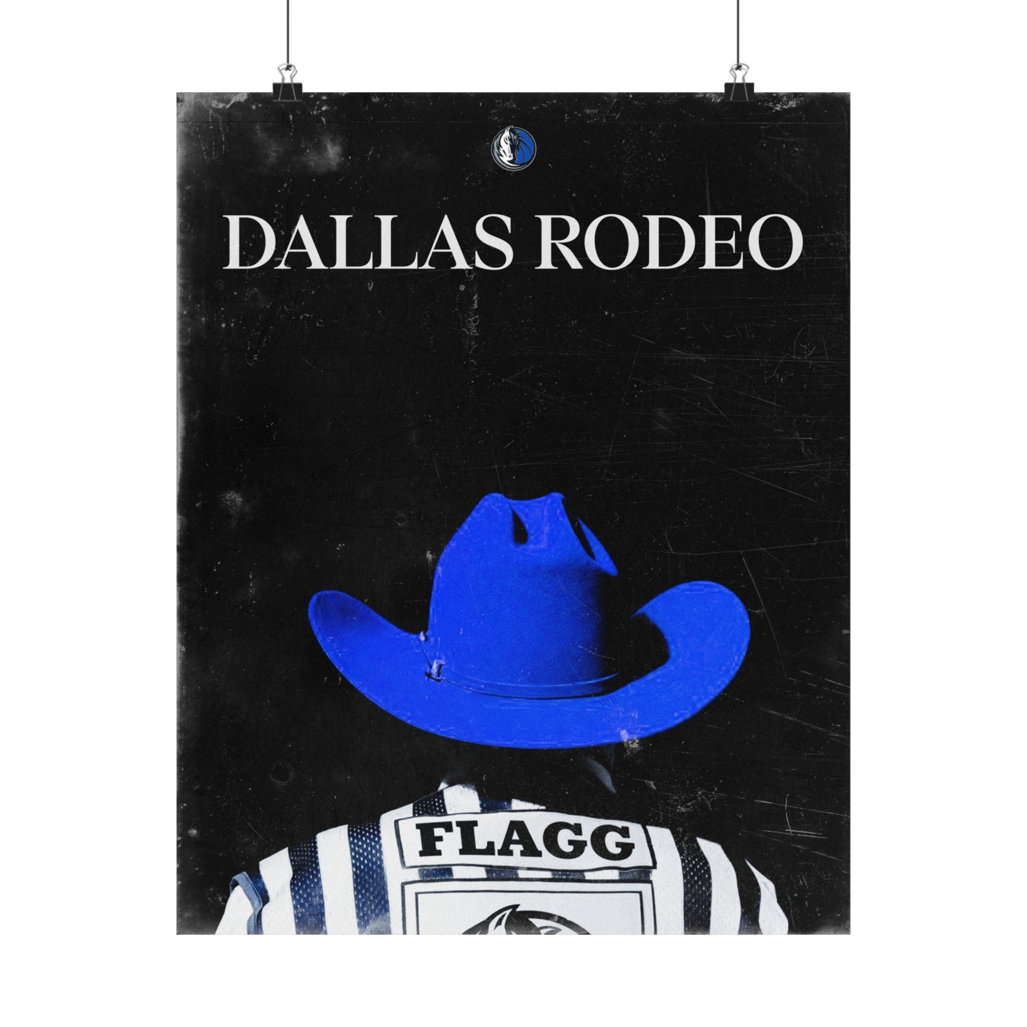 Cooper Flagg "Dallas Rodeo" Concept Poster | 16x20 Satin Art Print